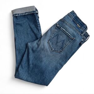 MOTHER Superior Cropped Jeans – Size 28
